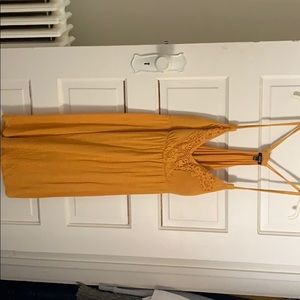 Mustard dress